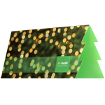 Новогодняя открытка для компании «Basf»