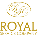 Логотип клининговой компании «Royal Service»